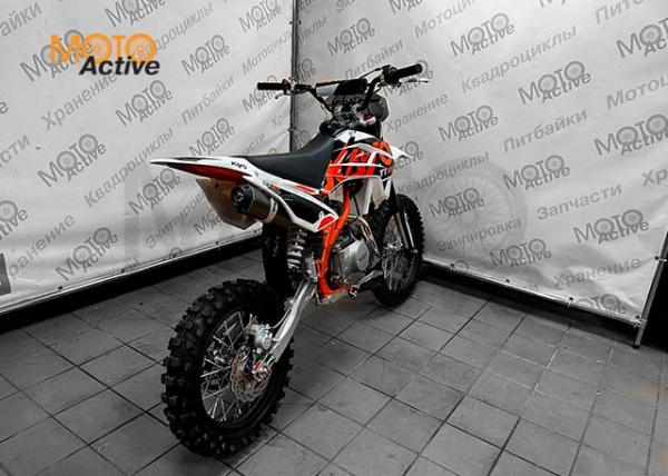 Питбайк KAYO BASIC K125 17/14 KRZ (механ. сцепл., кикстартер)