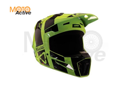 Кроссовый шлем с очками Leatt 3.5 V24 Citrus