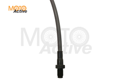 Шланг гидравлический тормозной переднй L=1100мм (штуцер с резьбой)