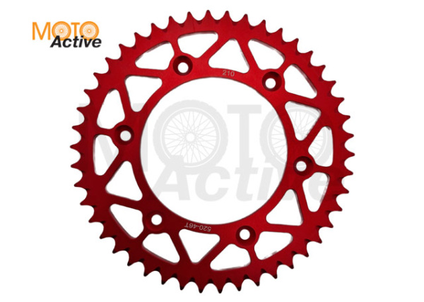 Венец, звезда ведомая (520-46) X-TECH Кросс 250-450 6х153х125 алюминиевая с самоочисткой