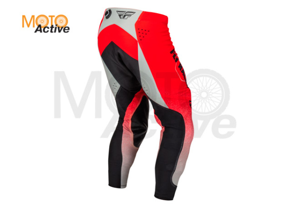 Брюки для мотокросса FLY RACING EVOLUTION DST 2023, красные/серые