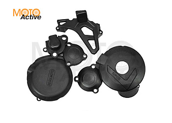 Крышки защитные на двигатель ZS NB300 Regulmoto Черный