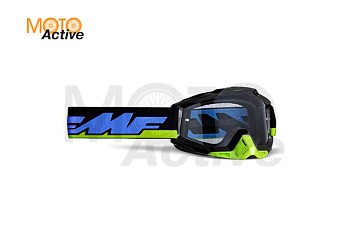 Маска кросс FMF Powerbomb Rocket Talladega с прозрачной линзой