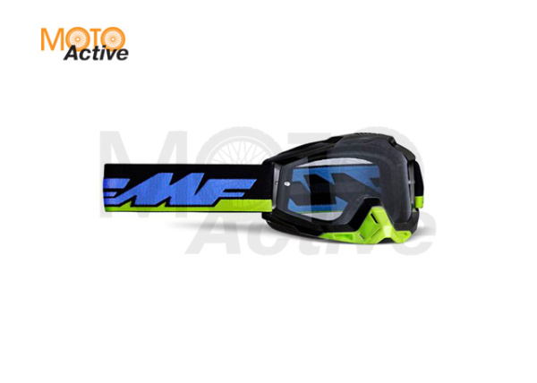 Маска кросс FMF Powerbomb Rocket Talladega с прозрачной линзой