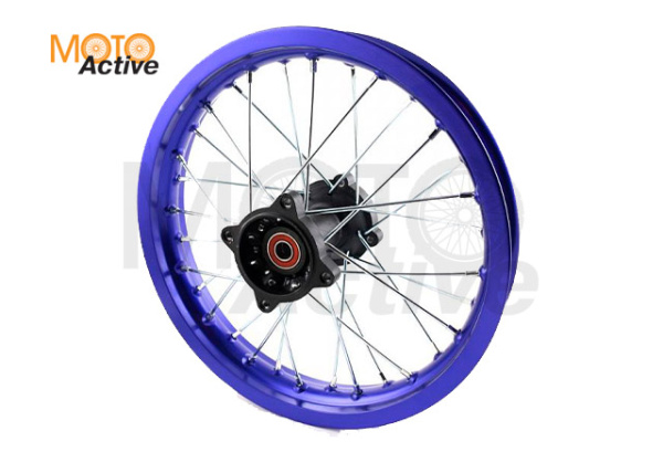 Диск 14"х1,85 задний диск. торм. аллюминий KAYO синий