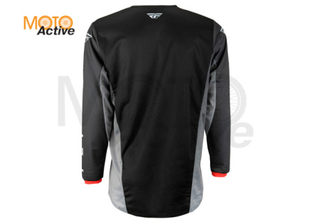 Джерси FLY RACING KINETIC KORE, черная/серая
