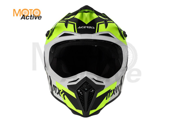 Шлем кроссовый Acerbis PROFILE 5 22-06 Black/Fluo-Yellow