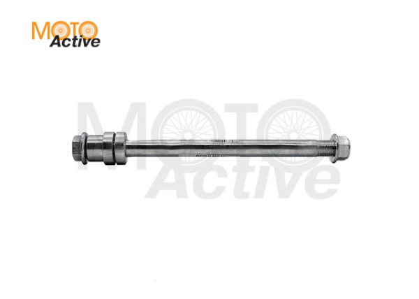 Ось М17x240 крепления заднего колеса Athlete 16/18, с втулками