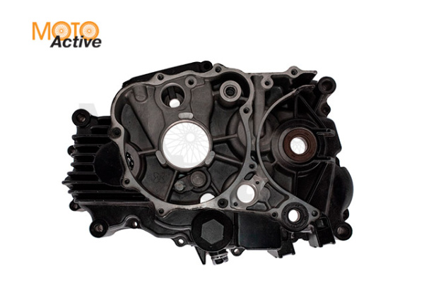 Картер двигателя левый в сборе 166FMM, 165FML-CB, Senke SK-200-10, X6