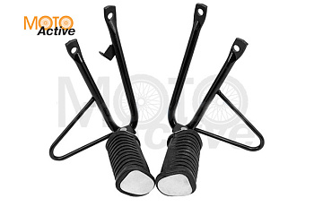 Подножки пассажира Sport 004, 200GY-5 с креплением