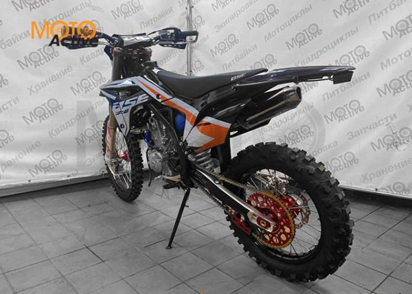 Эндуро / кроссовый мотоцикл BSE Z8 300e 21/18 Blue Orange Black 2