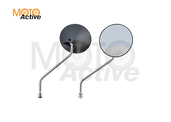 Зеркала DELTA (мопед) круглые прав. резьба М8 SCOOTER-M