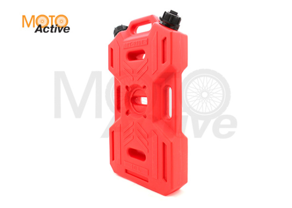 Канистра экспедиционная PRO 10 литров две горловины и заправочный носик (красная)