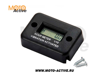 Счетчик моточасов (c тахометром для 4T двиг.) SM-PARTS SMP-012 черный