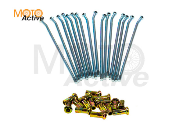 Спицы KAYO 18" внутренние, задний диск (аллюминий) компл.18 шт.