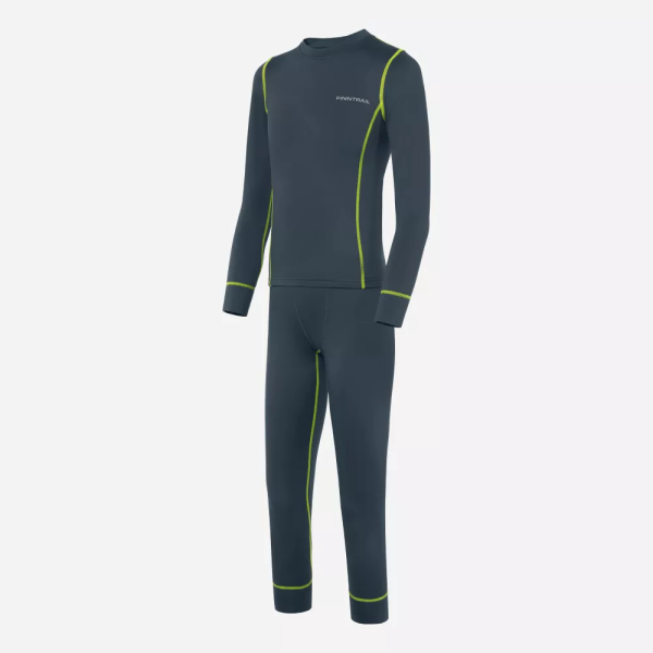 Термобелье детское FINNTRAIL Dino 6100 DarkGreyLime