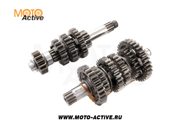 Валы и шестерни КПП в сборе (NC250) ZS вод охл