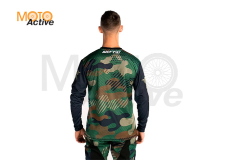 Джерси JUSTCAT СAMOUFLAGE GREEN