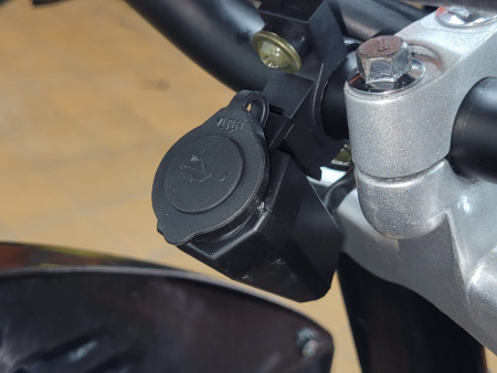 Мотоцикл REGULMOTO TE 4 valve oil черный/оранжевый