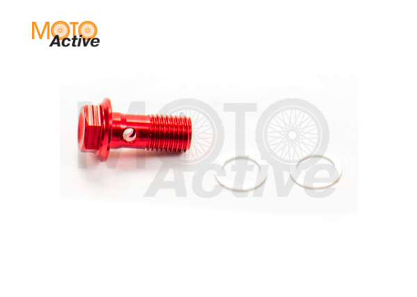 Болт гидравлический CNC М10 ( 2 прокладки)