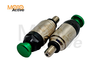 Клапаны воздушные пер. вилки (пара) IGP KTM/WP/MARZOCCHI M4 (зелёный)