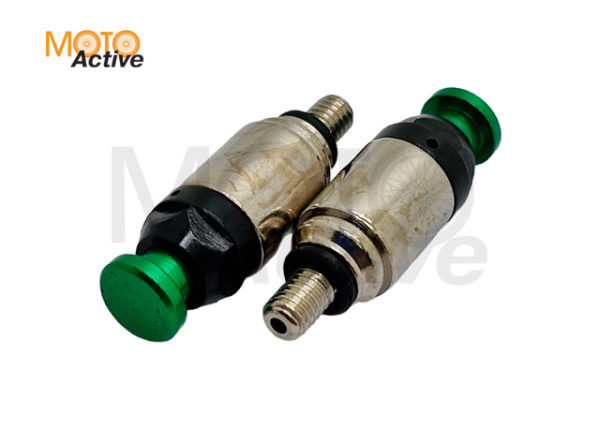 Клапаны воздушные пер. вилки (пара) IGP KTM/WP/MARZOCCHI M4 (зелёный)