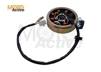 Магнето в сборе 139QMB 50сс 8 катушек (ротор   статор) ТММР