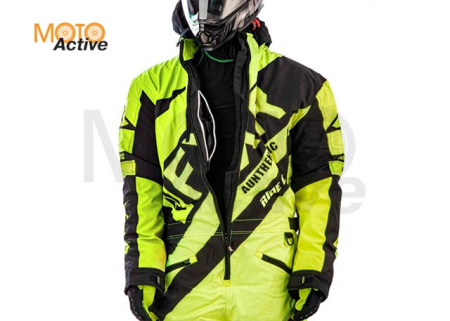 Комбинезон для снегохода FXR CX #4 gray-yellow (текстиль)