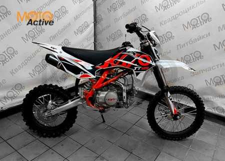 Питбайк KAYO BASIC K125EA 17/14 KRZ (п/автомат, эл. стартер)
