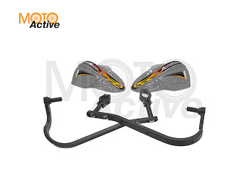 Защита рук с пластиковыми щитками ACCEL HGS-06 ACCEL 28.6 мм (серая)