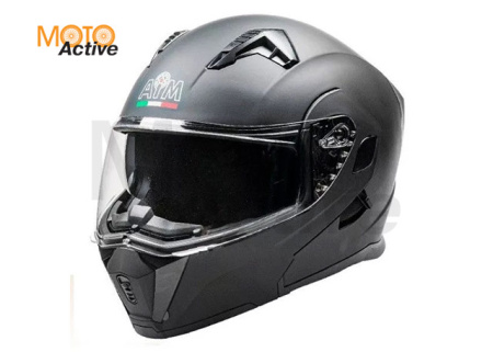 Шлем Снегоходный AiM JK906 Black Matt