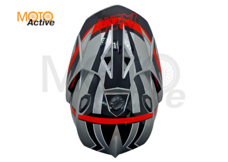 Шлем AiM JK802S Red/Grey/Black