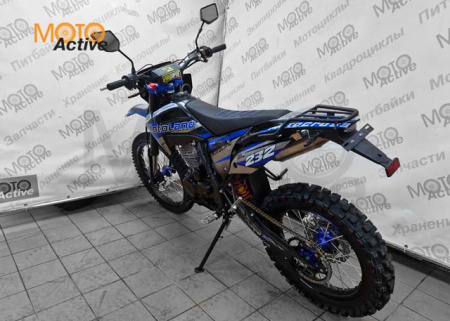 Мотоцикл кроссовый Motoland XT300 HS (172FMM) (BB-300cc) синий с ПТС