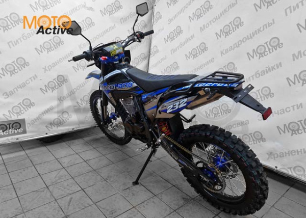 Мотоцикл кроссовый Motoland XT300 HS (172FMM) (BB-300cc) синий с ПТС