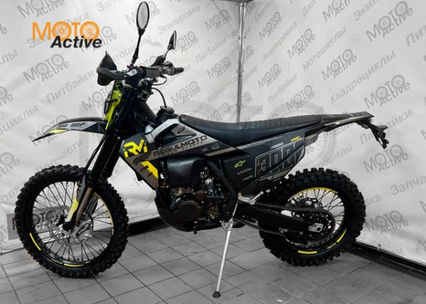Мотоцикл REGULMOTO LEGEND 300 (балансир, с ПТС) черный-желтый