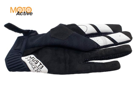 Перчатки JUST1 J-FORCE 2.0, черный/белый