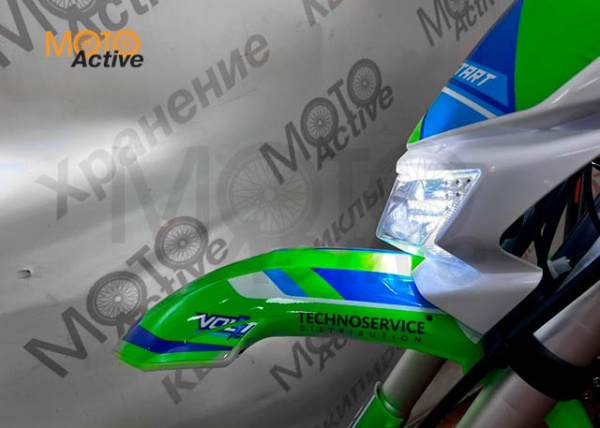 Питбайк APOLLO RFZ START 125X-LЕ 17х14 ( Зеленый/GREEN)