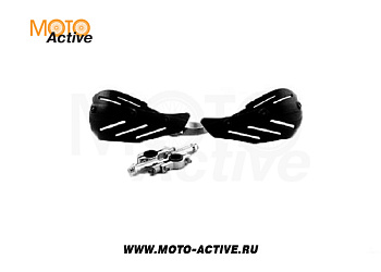 Защита рук (пара) HP15 черные армированные SM-PARTS