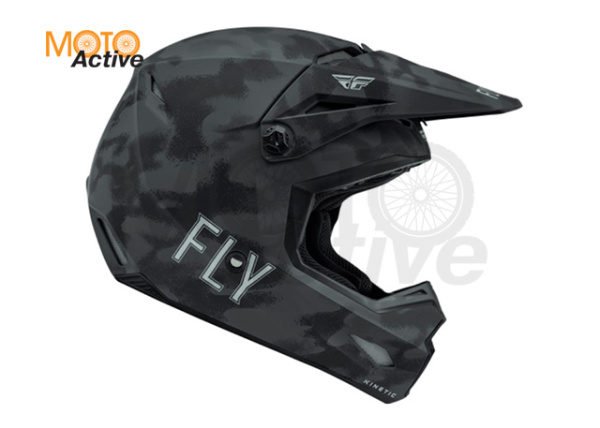 Шлем кроссовый FLY RACING KINETIC S.E. Tactic, черный