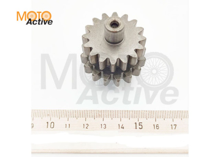Шестерня редуктора электростартера L41 z16\z16 zs174mn-3(CB300)