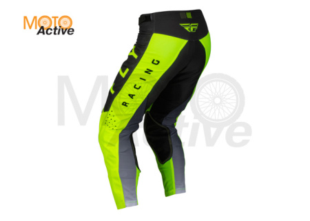 Брюки для мотокросса FLY RACING KINETIC KORE, Hi-Vis желтые/черные