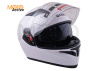 Шлем (интеграл) Ataki JK316 Solid, белый глянцевый