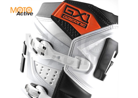 Мотоботы Gaerne GX 1 оранжево-белые