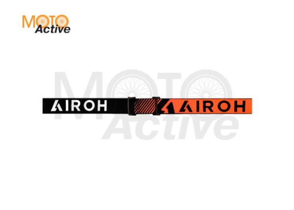 Запасной ремешок к очкам AIROH STRAP XR1 Black/Orange