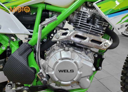 Кроссовый мотоцикл WELS MX250RL (Зеленый)