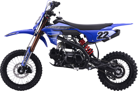 Питбайк BSE NEW ERA 110e 14/12 Blue Reed (Полуавтоматическая КПП) semi auto
