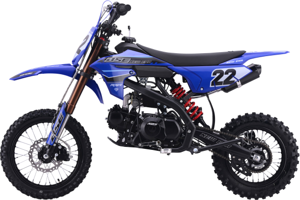 Питбайк BSE NEW ERA 110e 14/12 Blue Reed (Полуавтоматическая КПП) semi auto