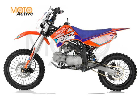 Питбайк APOLLO RFZ START 125 LЕ 17х14 ( Оранжевый/ORANGE)