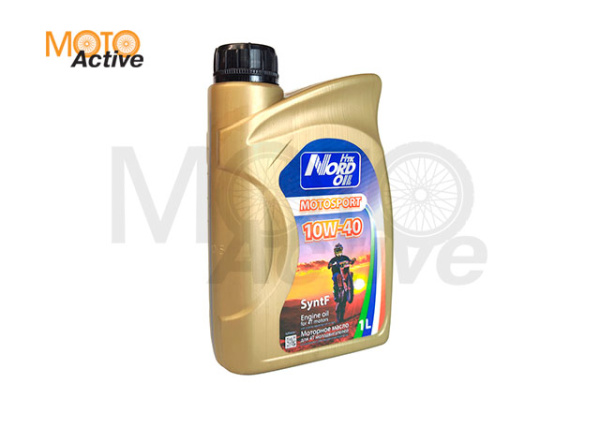 Моторное масло 1л. Nord Oil Moto SPORT 10w40 SyntF
