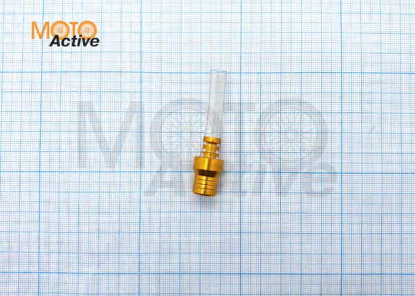 Клапан крышки топливного бака желтый